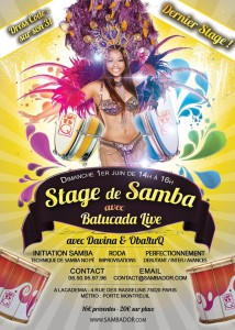 Stage de samba - juin